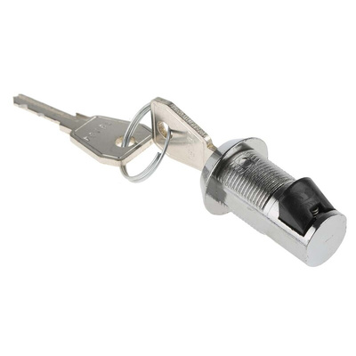 Euro-Locks a Lowe & Fletcher group Company Slam Lock, 20mm Panel-to-Tongue, 16.5 x 14.5mm Cutout, Key Unlock