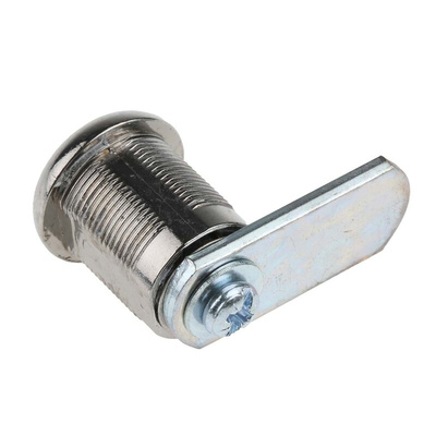 Euro-Locks a Lowe & Fletcher group Company Stainless Steel Camlock, 20mm Panel-to-Tongue, 19.1 x 16.6mm Cutout, Round