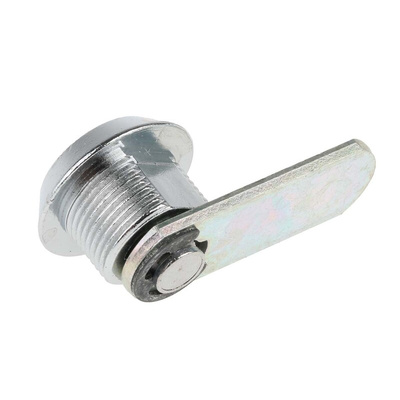 Euro-Locks a Lowe & Fletcher group Company Camlock, 9.5mm Panel-to-Tongue, 16.1 x 13.1mm Cutout, Coin/Screwdriver Unlock