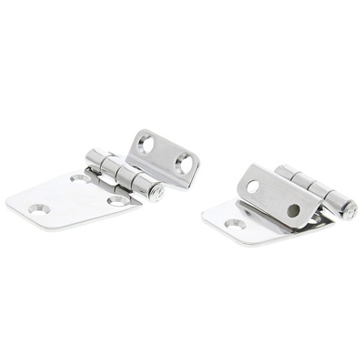 ROCA Stainless Steel Hatch Hinge, Screw Fixing, 37mm x 67.5mm x 2mm