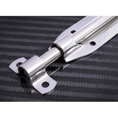 RS PRO Stainless Steel Padlockable Door Bolt, 152mm