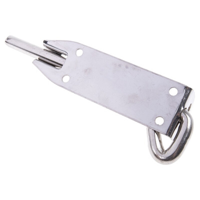 RS PRO Stainless Steel Padlockable Door Bolt, 152mm