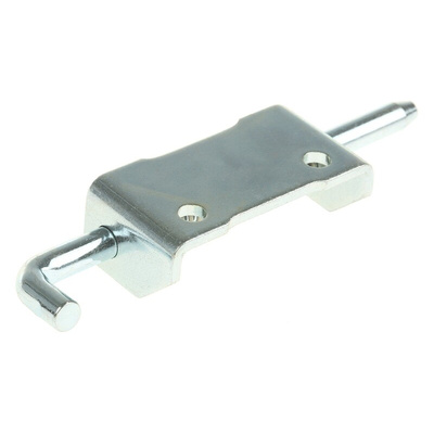 Pinet Steel Latch Hinge, Bolt-on Fixing, 82mm x 21mm x 2.8mm