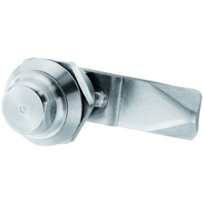 RS PRO Stainless Steel Hygienic Latch, 18mm Panel-to-Tongue, 20.2 x 22.2mm Cutout, Spanner Unlock