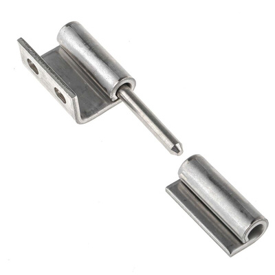 Pinet Stainless Steel Concealed Hinge, Screw Fixing, 80mm x 3mm