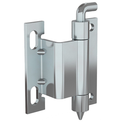 Pinet Steel Concealed Hinge, Screw Fixing, 60mm x 3mm