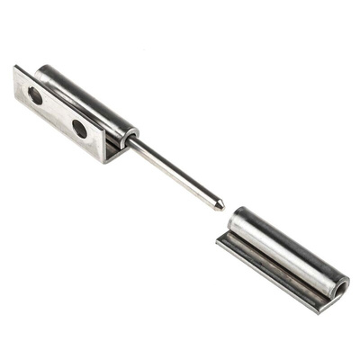 Pinet Stainless Steel Concealed Hinge, Screw Fixing, 80mm x 2mm