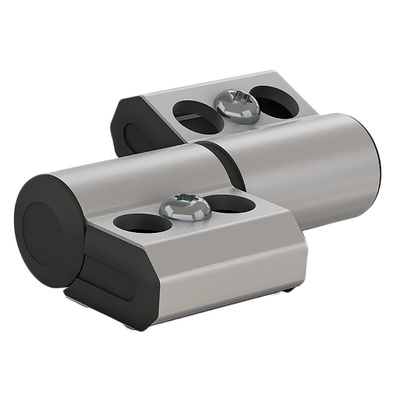 Pinet Aluminium Friction Hinge, Screw Fixing, 77.5mm x 60mm x 16mm