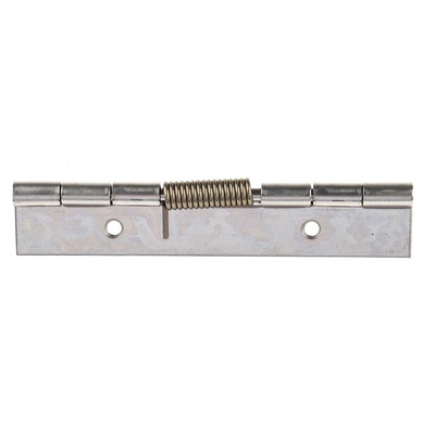 Pinet Stainless Steel Spring Hinge, Screw Fixing, 120mm x 40mm x 1.5mm