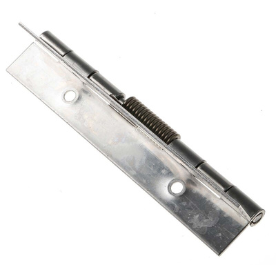 Pinet Stainless Steel Spring Hinge, Screw Fixing, 120mm x 40mm x 1.5mm