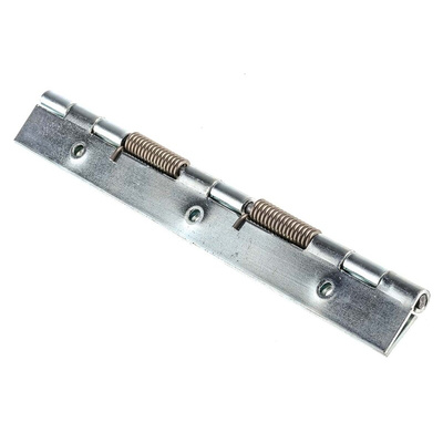 Pinet Steel Spring Hinge, Screw Fixing, 180mm x 2mm