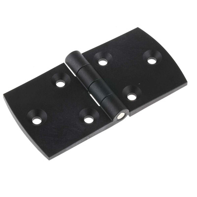 Pinet Polyamide Back Flap Hinge, Screw Fixing, 60mm x 120mm x 6.5mm