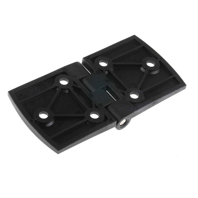 Pinet Polyamide Back Flap Hinge, Screw Fixing, 60mm x 120mm x 6.5mm