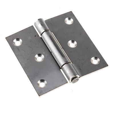 Pinet Stainless Steel Butt Hinge, Screw Fixing, 70mm x 70mm x 2mm