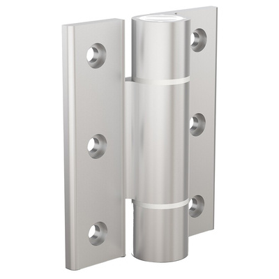 Pinet Aluminium Spring Hinge, Screw Fixing, 100mm x 82.5mm x 5.5mm