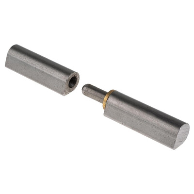 Pinet Steel Bullet Hinge, Weld-on Fixing, 120mm x 20mm x Dia. 9mm