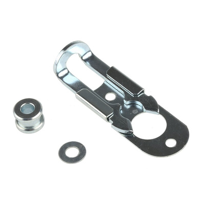 Dzus Fastener Europe Steel Padlockable Door Bolt, 55 x 11.5mm