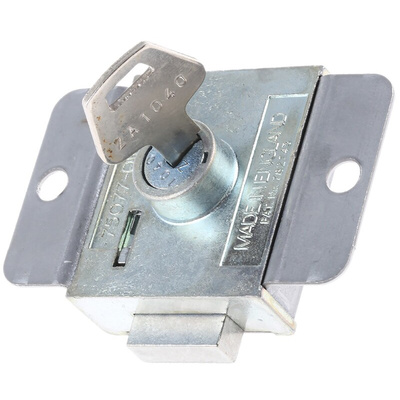 Euro-Locks a Lowe & Fletcher group Company Steel Padlockable Door Bolt, 67 x 42.8mm