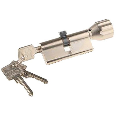 ABUS Brass Euro Cylinder Lock, 30/30 mm (61mm)