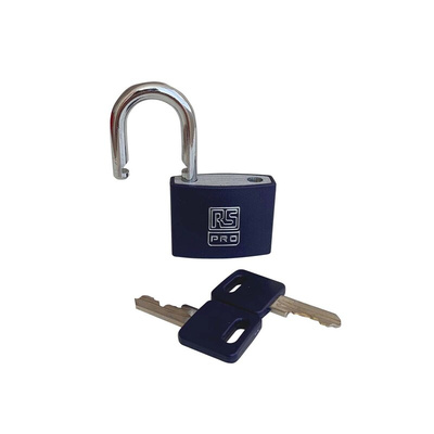 RS PRO Key Padlock, 6mm Shackle, 43mm Body