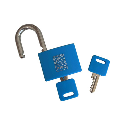 RS PRO Key Padlock, Keyed Alike, 6mm Shackle, 40mm Body