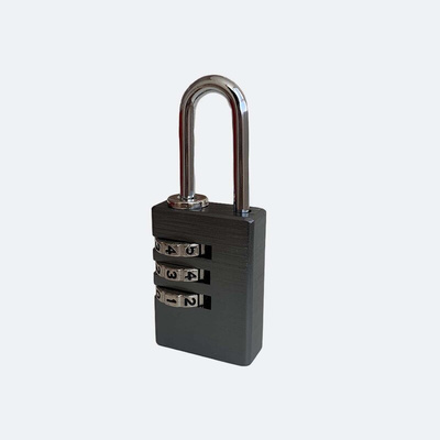 RS PRO Combination Aluminium Combination Padlock, 3mm Shackle, 23mm Body