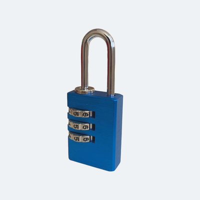 RS PRO Combination Aluminium Combination Padlock, 3mm Shackle, 23mm Body