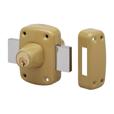 Dom Metalux Door Bolt, 90 x 110mm