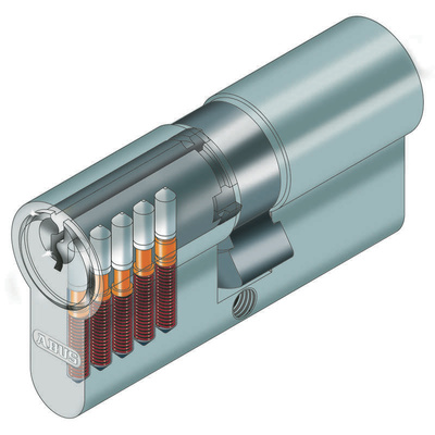 ABUS Steel Cylinder Lock, 30/30 mm (61mm)