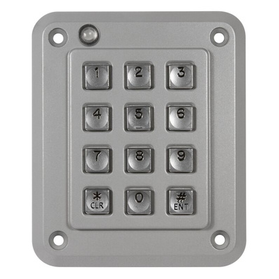 Storm Chromed Zinc Keypad Lock With Audible Tone & LED Indicator