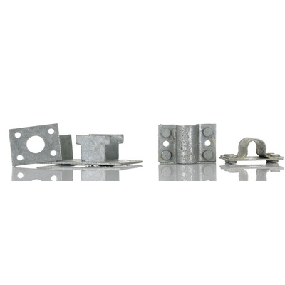 RS PRO Steel Galvanised Door Bolt
