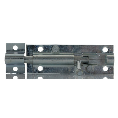 RS PRO Steel Zinc Door Bolt