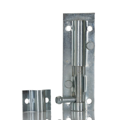 RS PRO Steel Zinc Door Bolt