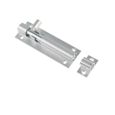 RS PRO Aluminium Padlockable Door Bolt, 12 x 3.5 x 75 x 25mm