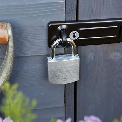 YALE Steel Hasp & Staple, 120 x 45.8mm