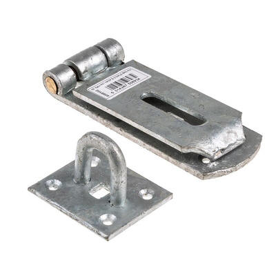 RS PRO Steel Hasp & Staple, 254 x 54mm
