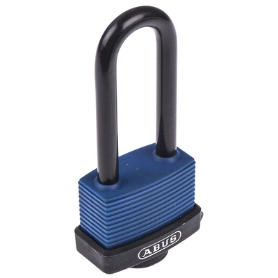 ABUS Key Weatherproof Brass, Stainless Steel Weatherproof Padlock, 8mm Shackle, 53mm Body