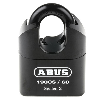 ABUS Combination Weatherproof Steel Heavy Duty Padlock, 11mm Shackle, 62mm Body