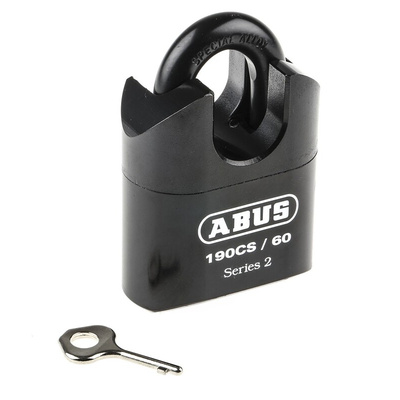 ABUS Combination Weatherproof Steel Heavy Duty Padlock, 11mm Shackle, 62mm Body