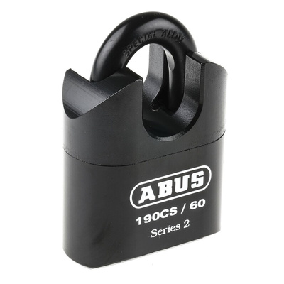 ABUS Combination Weatherproof Steel Heavy Duty Padlock, 11mm Shackle, 62mm Body
