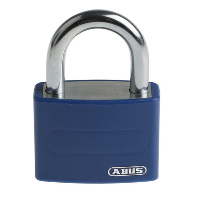 ABUS Key Weatherproof Aluminium, Steel Safety Padlock, Keyed Alike, 6.5mm Shackle, 43mm Body