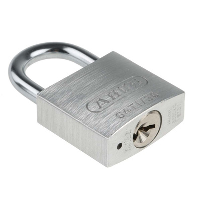 ABUS Key Weatherproof Titanium Weatherproof Padlock, Keyed Alike, 5mm Shackle, 30mm Body