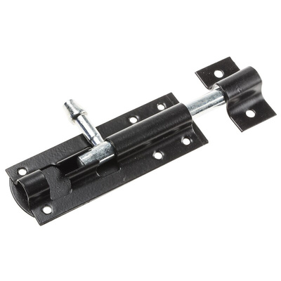 RS PRO Steel Epoxy Powder Coated Door Bolt, 110 x 38mm
