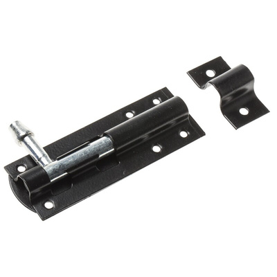 RS PRO Steel Epoxy Powder Coated Door Bolt, 110 x 38mm