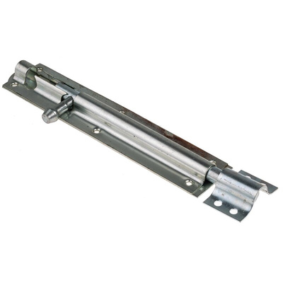 RS PRO Steel Zinc Door Bolt, 210 x 45mm
