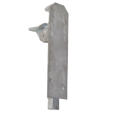 RS PRO Steel Galvanised Door Bolt, 175 x 50mm