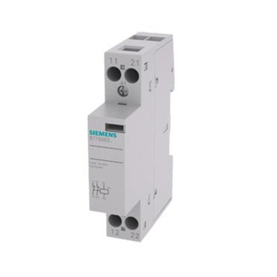 Siemens 5TT Series Contactor, 230 V ac Coil, 2-Pole, 20 A, 2NC, 230 V ac