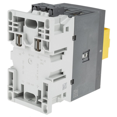 ABB Jokab AFS Series Contactor, 100 to 250 V ac/dc Coil, 3-Pole, 125 A, 3NO, 600 V ac