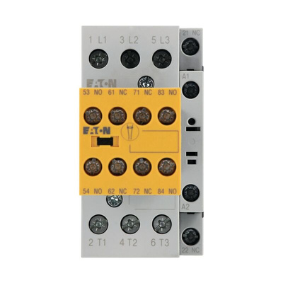 Eaton Contactor, 24 → 27 V dc Coil, 3-Pole, 32 A, 15 kW, 3NO, 400 V ac