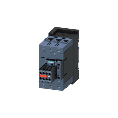 Siemens Contactor, 3-Pole, 45 kW, 2NO + 2NC